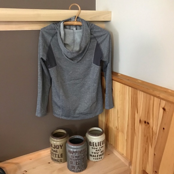 Champion Dark Light Grey Hoodie, EUC, S - Picture 2 of 16